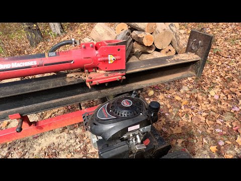 Log splitter Predator engine 4 year update