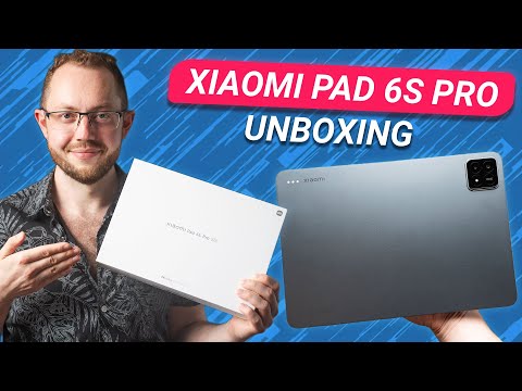 Xiaomi Pad 6S Pro Unboxing & Hands On