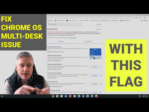 Fix Chrome OS Virtual Desk issue with this flag