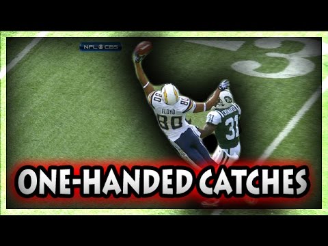 Football One Handed Catches (NFL, NCAA, CFL)