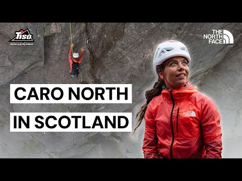 Caro North's FIRST Scottish Climbing Experience!