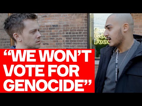 'We Won't Vote For Genocide' - Owen Jones in Dearborn, Michigan