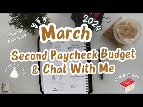 March Second Paycheck  & Chat With Me | His & Her Budget | Millennial Marriage | Financial Freedom