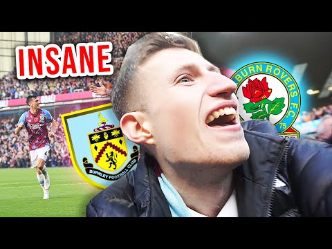 BIGGEST Derby Day In DECADES!💥 - BURNLEY 3-0 BLACKBURN VLOG