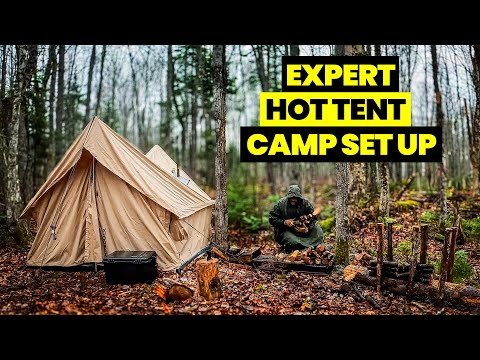 Setting up the Perfect Hot Tent Location