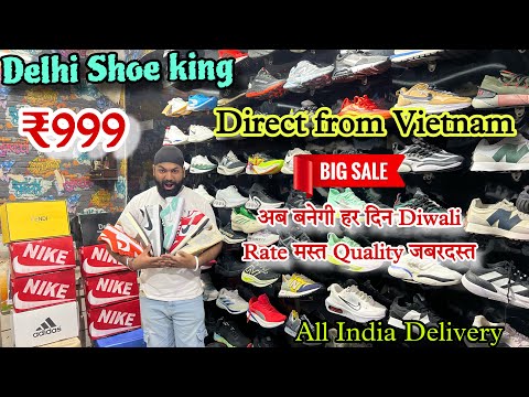 Cheapest Shoe Store in Delhi 🇮🇳 || Top Brands Shoe Sale || 7a Quality Shoe Market in Delhi || Shoes😱