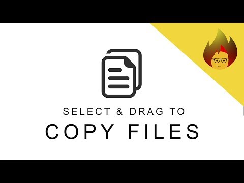 Select & Drag to Copy Files | Quick Tips