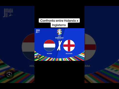 Holanda x Inglaterra. Quem vai pra final? #eurocopa2024 #inglaterra #holanda