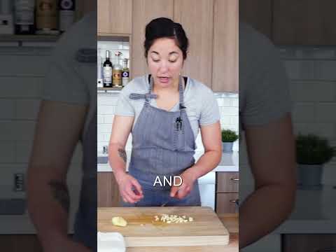 How To Dice Ginger Safely... #cooking #tutorial #shorts