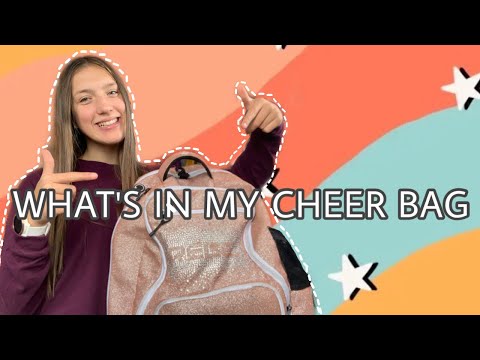 Cleaning out/what’s in my cheer bag! - Quarantine cleaning||Laylah Morrissey