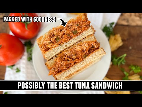 Tuna Tomato Sandwich | Possibly the BEST Tuna Sandwich EVER