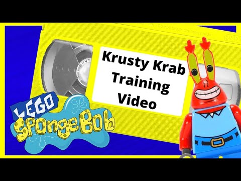 The Krusty Krab Training Video -lego spongebob