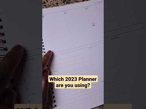 2023 Weekly Planner Review #2023planner #planwithme