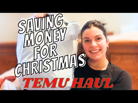 SAVING MONEY FOR CHRISTMAS | WHAT I GOT MY KIDS FOR CHRISTMAS | SAVING $$ ON LOW INCOME | TEMU HAUL