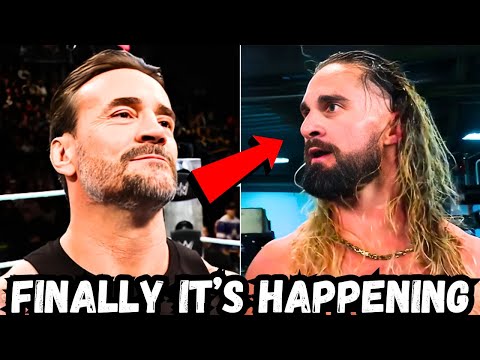 WWE RAW Breaking - Seth Rollins To Face CM Punk For The First Time in 4025 Days at WWE Raw Netflix