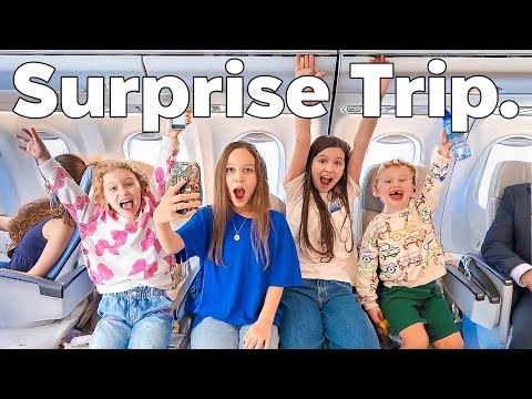 SURPRiSiNG my DAUGHTERS with a CHRiSTMAS TRiP!