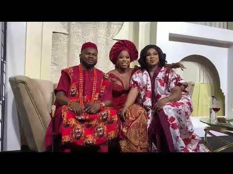 REGINA CHUKWU HOSTS TOP ACTORS AT HER SISTER’S WEDDING CEREMONY