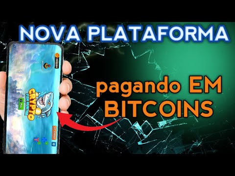 NOVA PLATAFORMA pagando EM BITCOINS PARA VOCÊ JOGAR : RENDA EXTRA