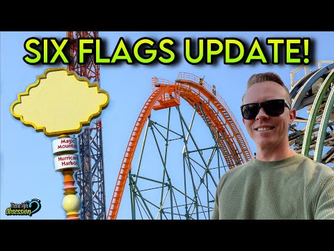 Six Flags Transformations: Magic Mountain’s New Beautification Projects!