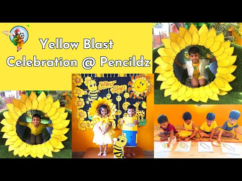 Yellow Colour day | Yellow blast | Pencildz