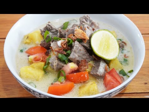 KUAHNYA GURIH BANGET...SUAMIKU DIMASAKIN INI KETAGIHAN!! SOTO BETAWI ALA RUMAHAN MASAKAN SEHARI-HARI