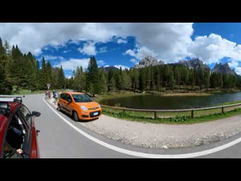 360 Video | Italy | Driving to Tre Cime di Lavaredo - part 1 | 5.7k