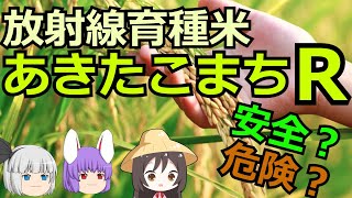 カドミウムを吸収しにくい新種、あきたこまちR（余談だらけのゆっくり化学解説141）