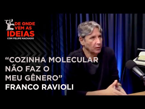 Misturar comidas é o futuro? Chef explica - De Onde Vêm as Ideias | Franco Ravioli [Cortes]