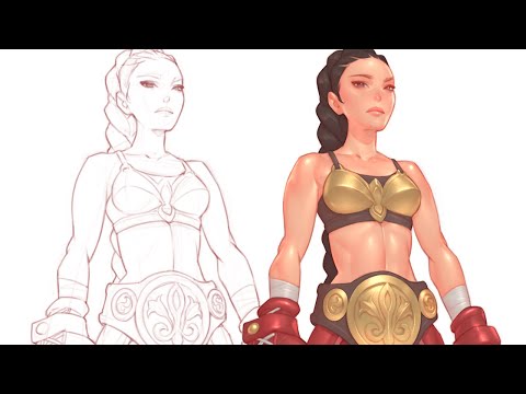 Spartan Boxer - Timelapse Process