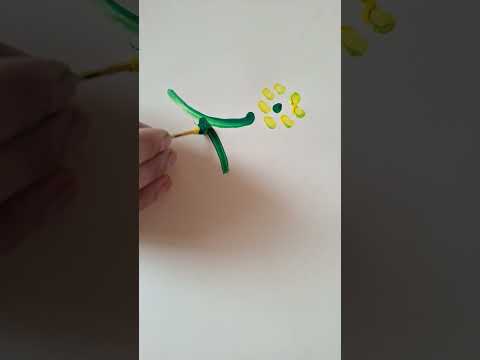 #kids #flower #drawing #with #colors #art #artwork