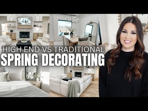 *NEW* SPRING DECORATE WITH ME 2024 | HIGH END SPRING DECORATING 2024 | LUXE SPRING DECOR ON A BUDGET