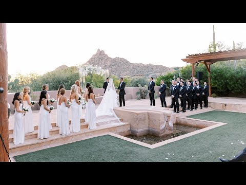 Scottsdale Wedding | Four Seasons Resort Scottsdale at Troon North | Brittany & Peter