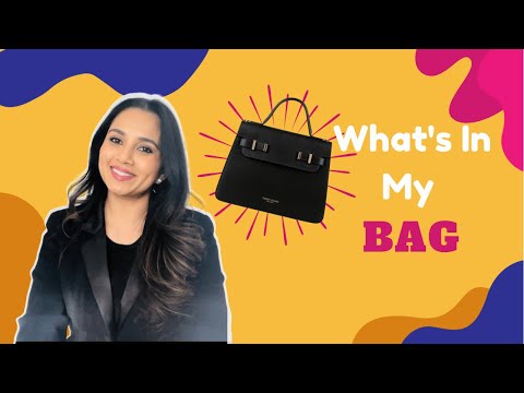 WHAT'S IN MY BAG | Work Edition | Kavya Nagaraj | Kannada Vlogs