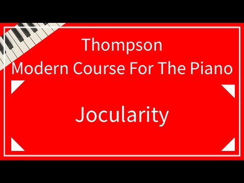 【Thompson】Jocularity｜おどけた曲