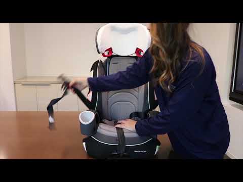 Graco® How to Remove and Replace the Car Seat Cover on the Nautilus® 65 3-in-1 Harness Booster