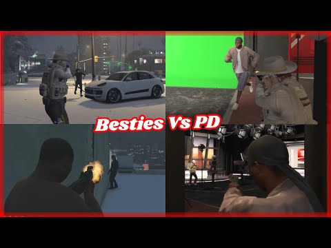 Besties Vs PD At Little Seoul (Multi Pov) | NoPixel 4.0 GTARP