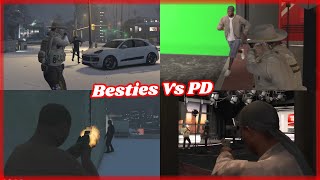 Besties Vs PD At Little Seoul (Multi Pov) | NoPixel 4.0 GTARP