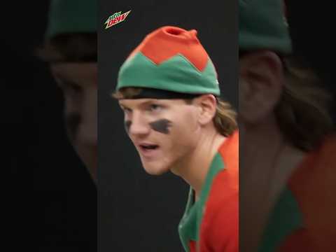 Angry elf disagrees with umpire #sports #blitzball #umpire #elf #christmas