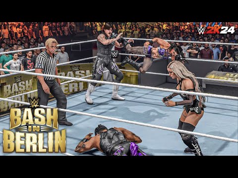 Damian Priest & Rhea Ripley vs Dominik Mysterio & Liv Morgan | Bash In Berlin '24