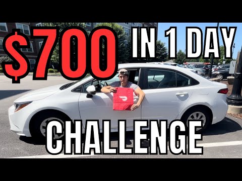 $700 IN ONE DAY DoorDash/Uber Eats Challenge (5th Attempt)