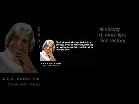 APJ Abdul Kalam Quotes Part 1