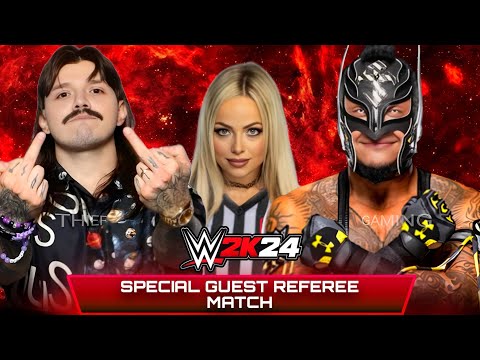 WWE 2K24 • Special Guest Referee Match - Dominik Mysterio VS Rey Mysterio | WWE