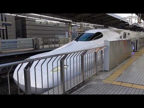 【岡山始発・のぞみ号】N700S（西日本車・H4）のぞみ70号東京行発車（京都駅12番線）