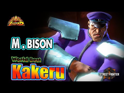 SF6 🔥 Kakeru (M Bison) World Dangerous & Best Gameplay !🔥Top Ranked Match 🔥SF6 DLC Replays🔥