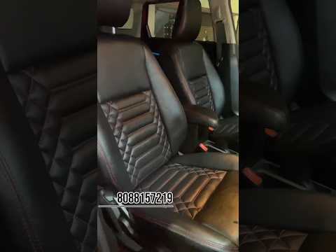 New brezza car seat covers with oem fitment| car seat cover manufacturer in Bangalore#youtubeshorts