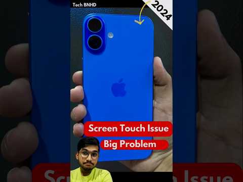 iPhone 16 Touch Issue #chatgpt #iphone15 #iphone16pro #appleevent #shorts #youtubeshorts #tech