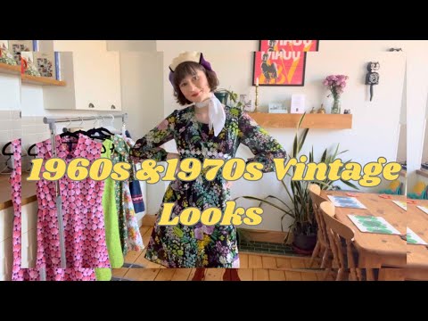 4 Vintage Looks | styling 60s & 70s vintage