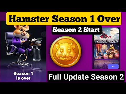 Hamster Kombat Season 2 Start | Full Details Season 2 Hamster Kombat | Hamster Kombat Season 1 Over