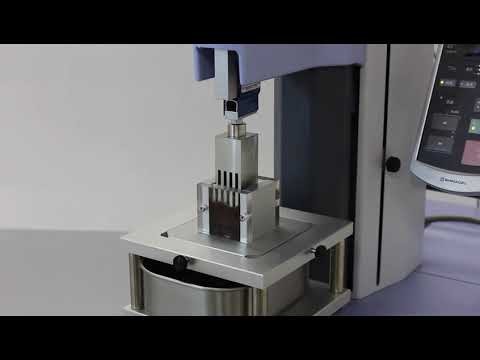 Evaluation of Beans by Compression Shear Test mini Kramer shear cell