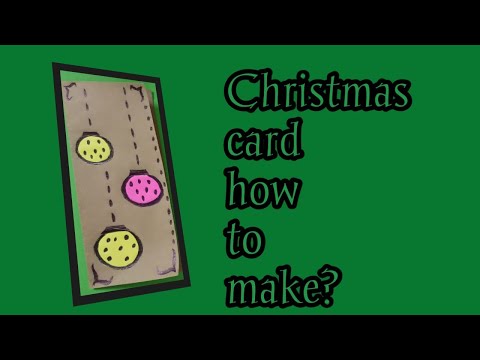 How to Make Christmas Card/Christmas Card Idea/Best Crafts/handmade christmas card/DIY Handmade card